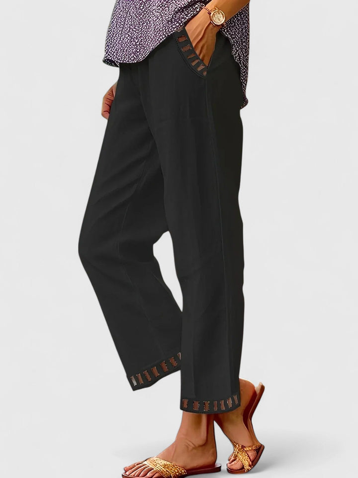 Skyla™ | Izsmalcinātas Bikses