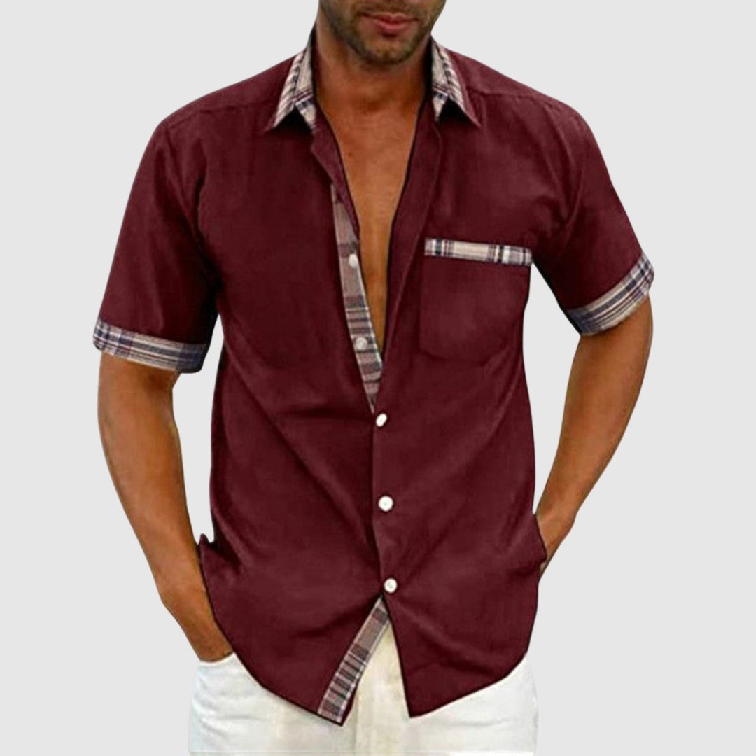 Emils – Īsām piedurknēm ikdienas krekls