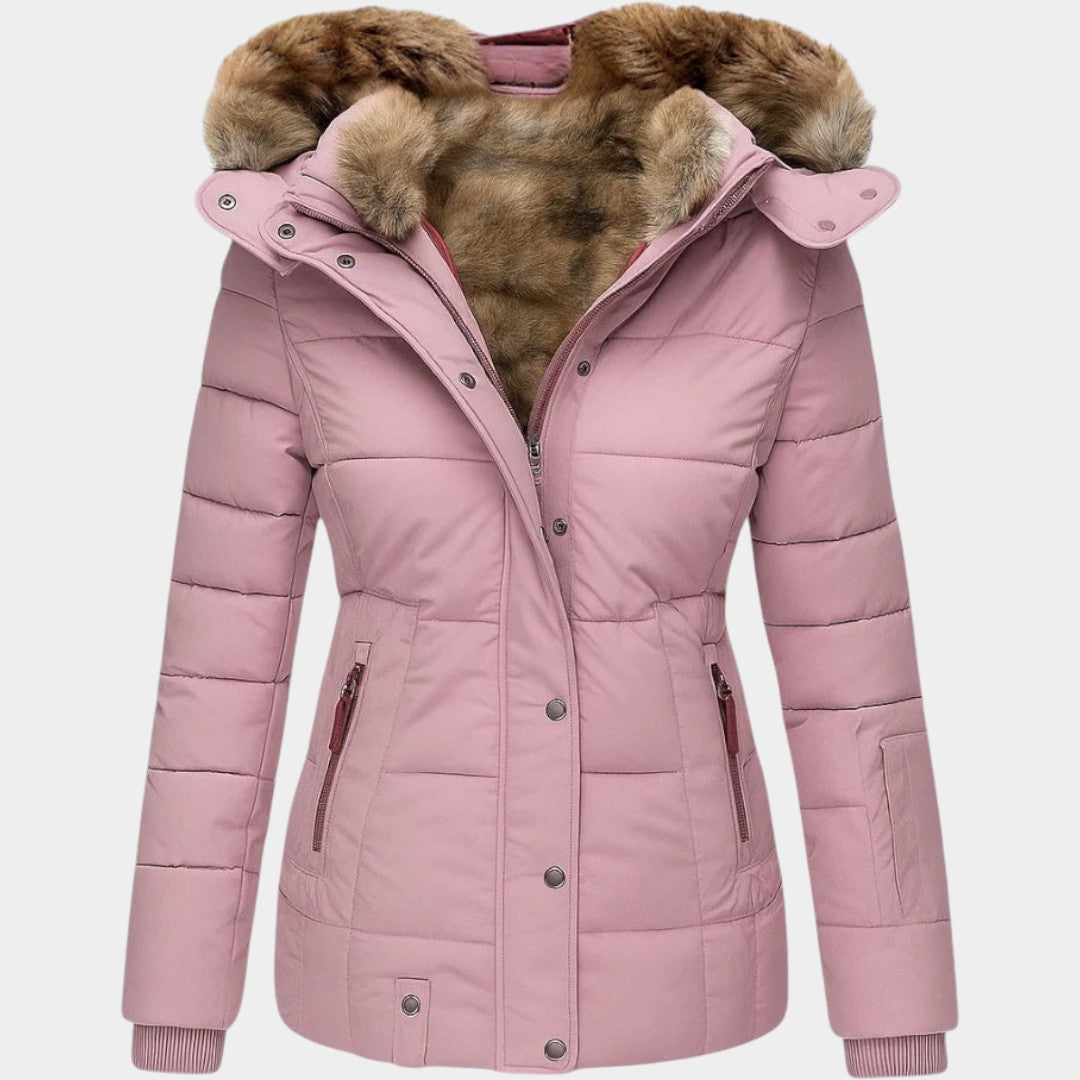 Elza – Silts ziemas mētelis ar vilnas oderi