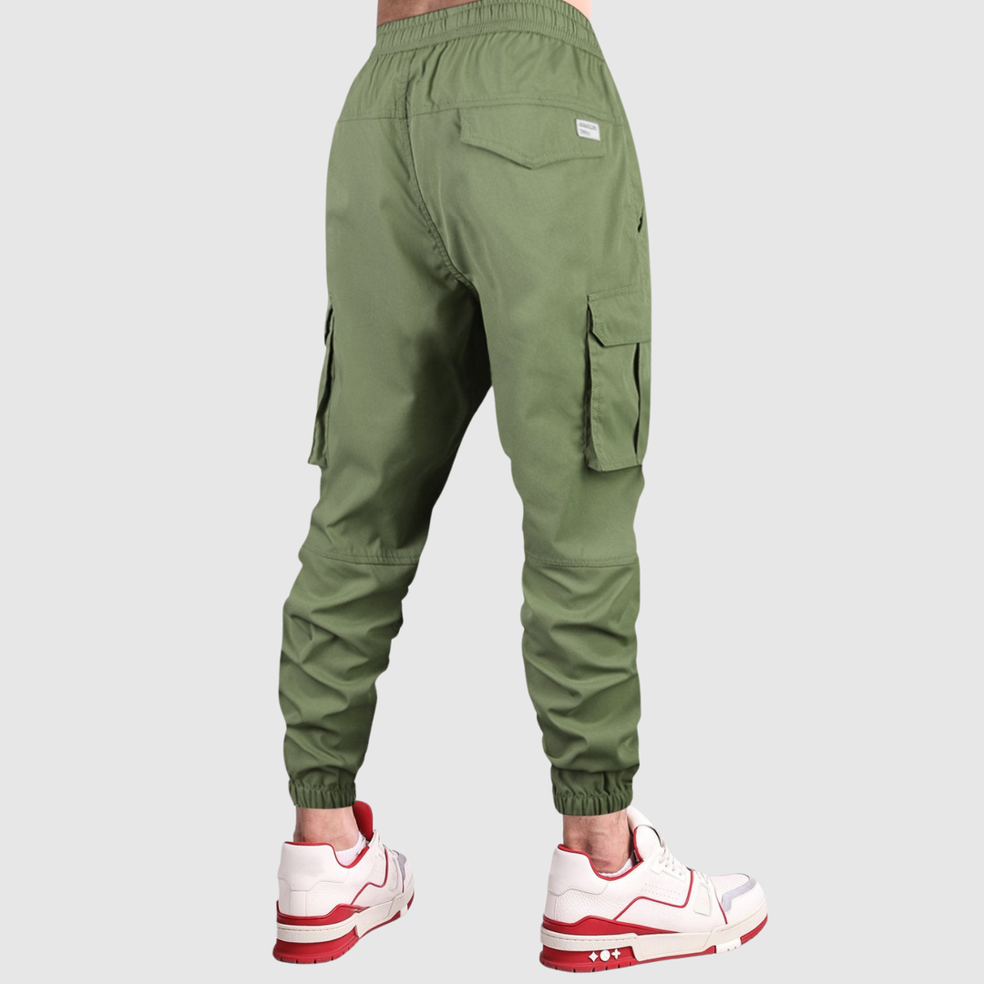 Mikkel – Cargo bikses ar griezuma detaļām