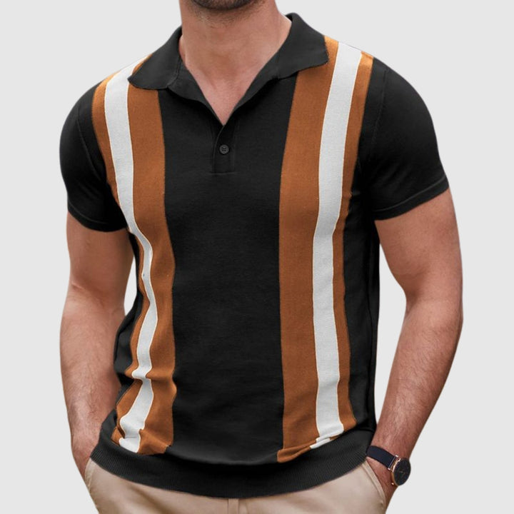 Emils – Polo ar kontrastējošiem elementiem