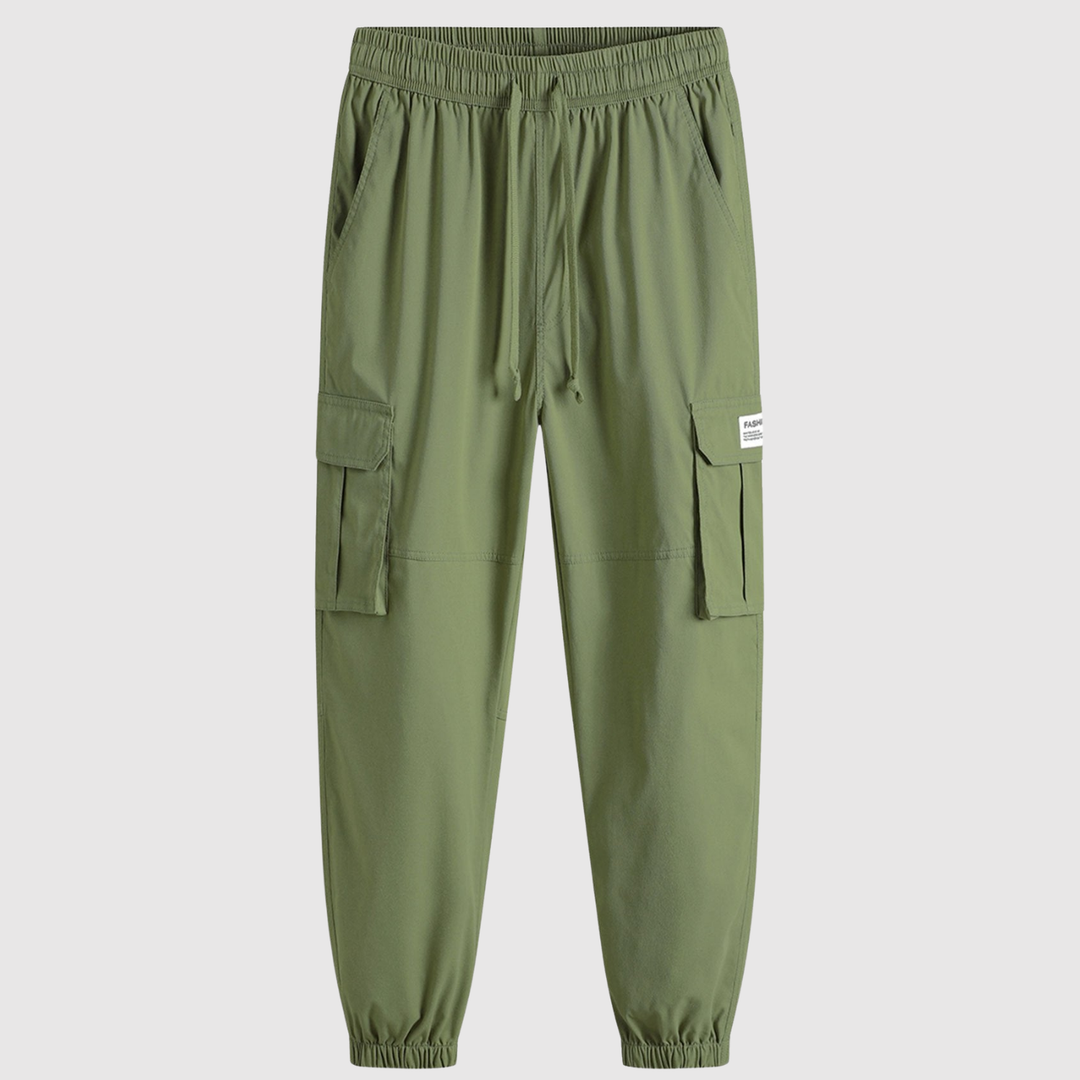 Mikkel – Cargo bikses ar griezuma detaļām