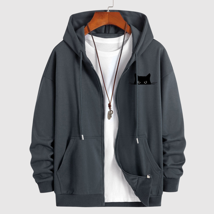 Søren - Stilīga kaķu hoodie