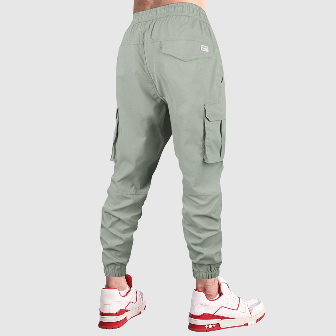 Mikkel – Cargo bikses ar griezuma detaļām