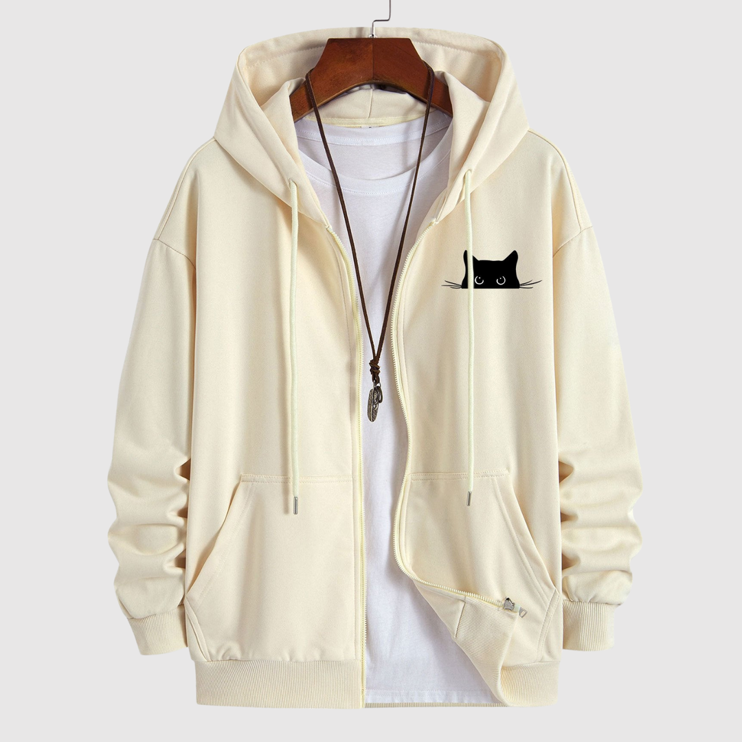 Søren - Stilīga kaķu hoodie