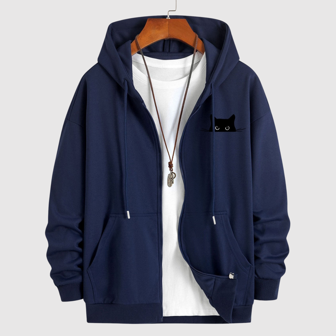Søren - Stilīga kaķu hoodie