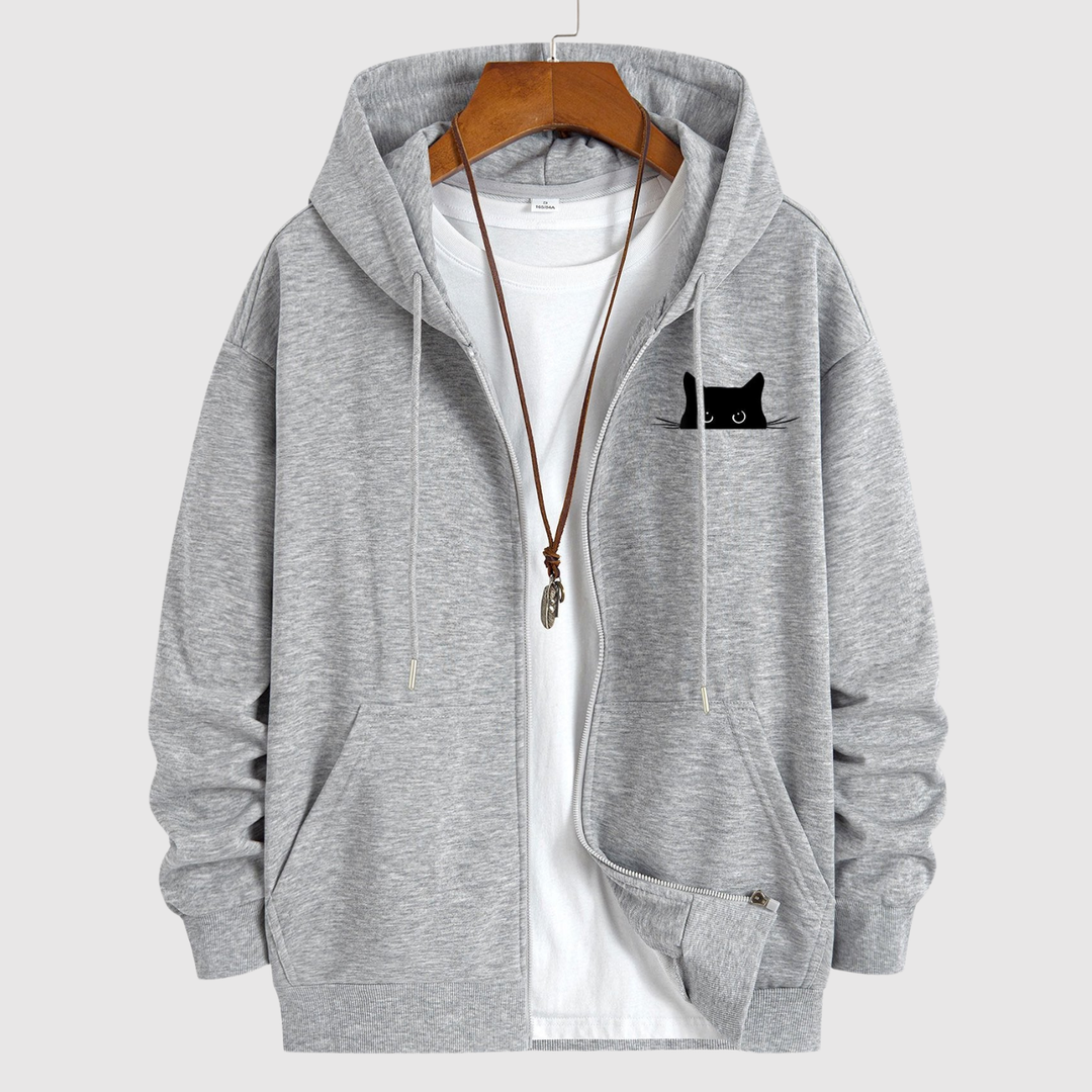 Søren - Stilīga kaķu hoodie
