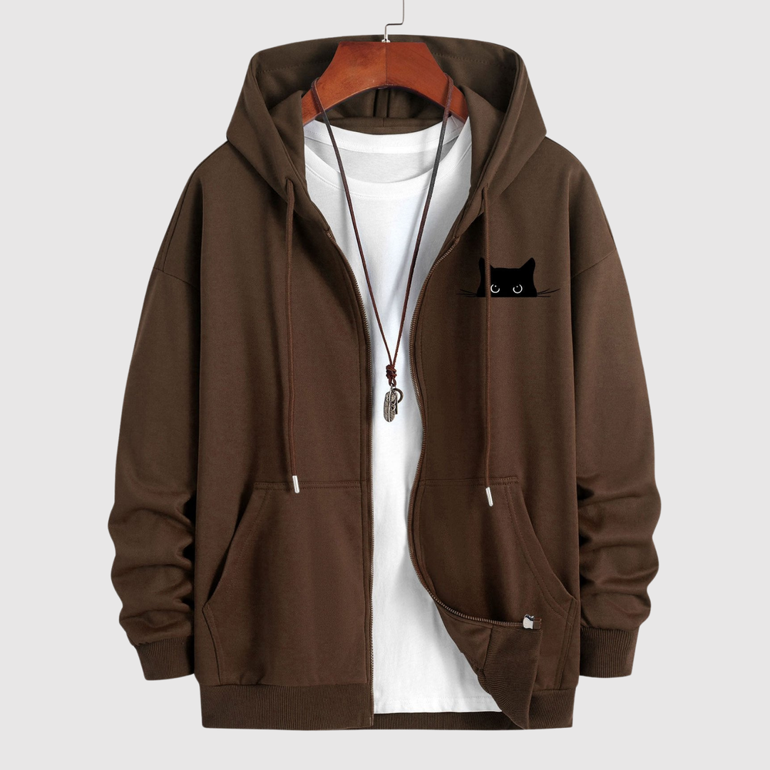 Søren - Stilīga kaķu hoodie