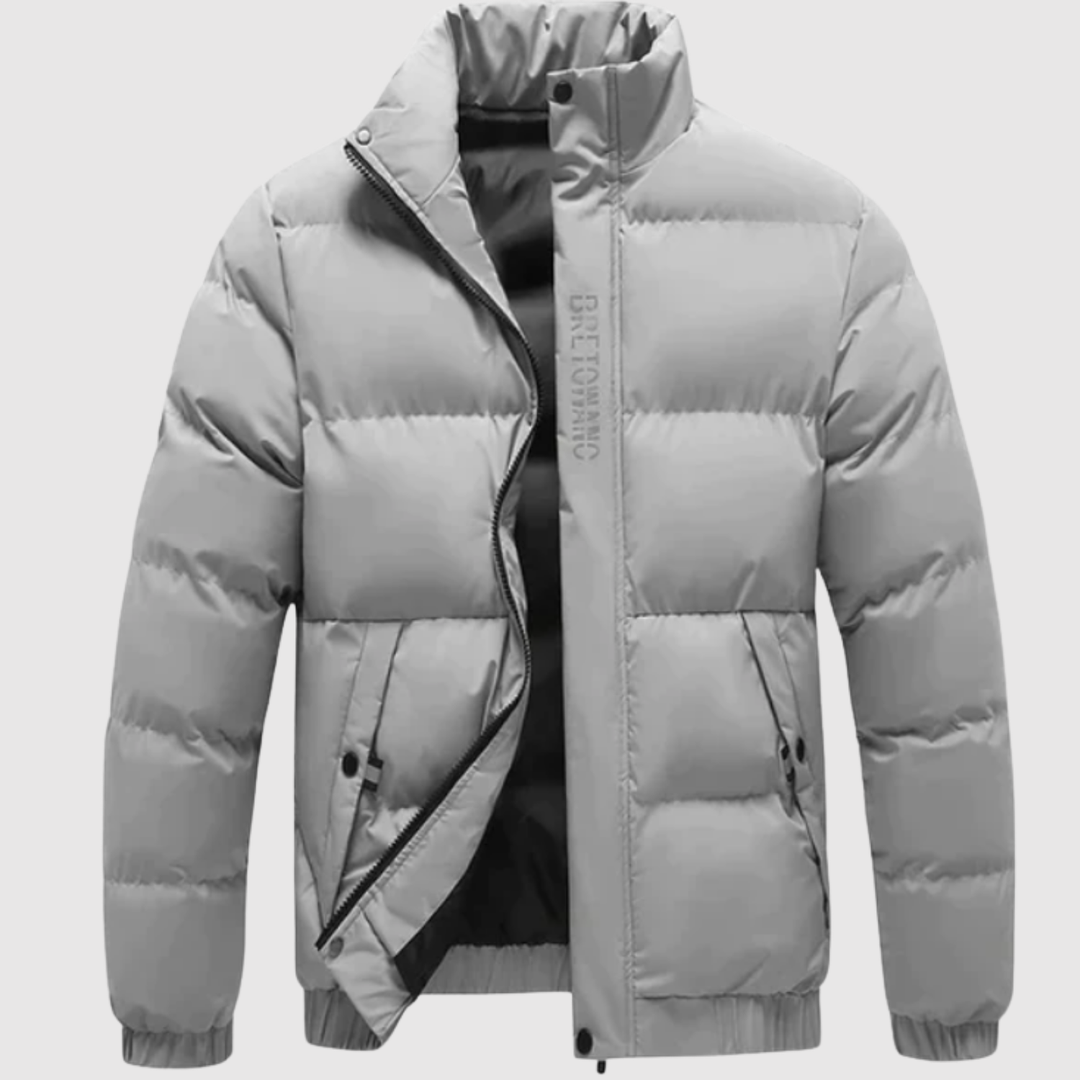 Nikolaj – Polsterēta ziemas jaka ar rāvējslēdzēju