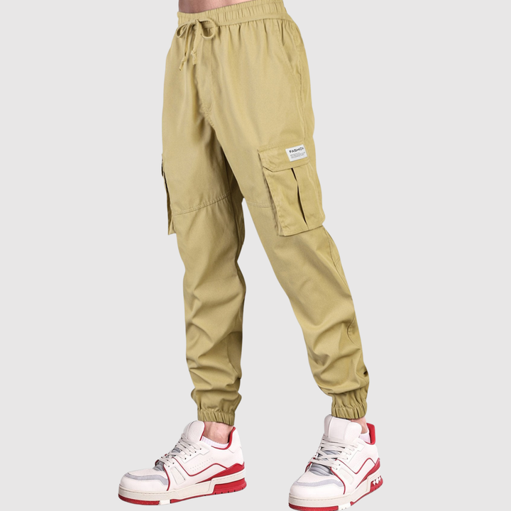 Mikkel – Cargo bikses ar griezuma detaļām