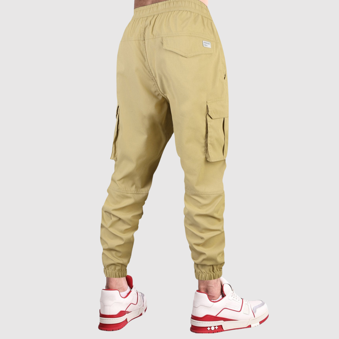 Mikkel – Cargo bikses ar griezuma detaļām