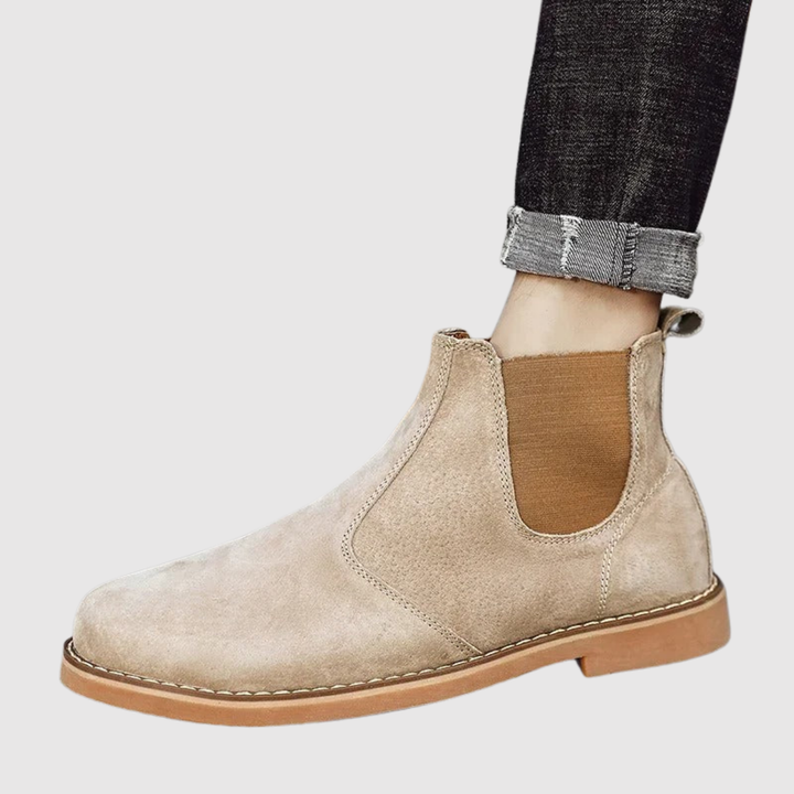 Bjørn – Klasicie Chelsea zābaki no zamšādas