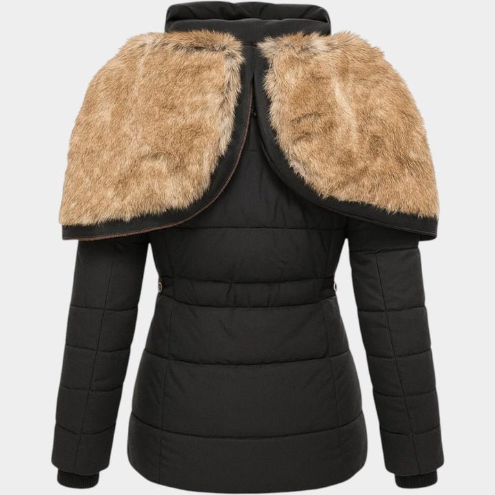 Elza – Silts ziemas mētelis ar vilnas oderi