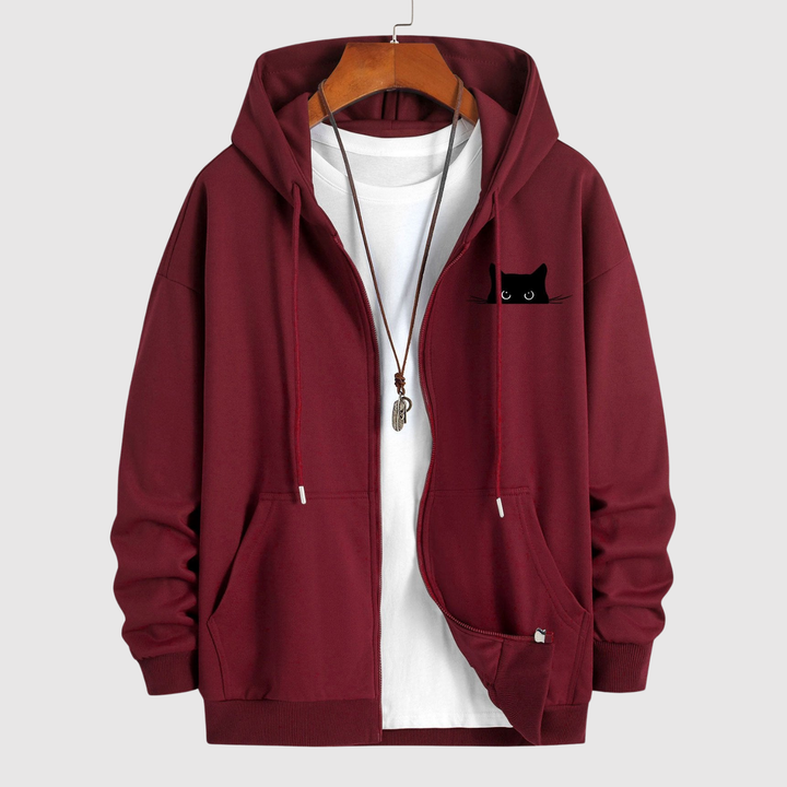 Søren - Stilīga kaķu hoodie