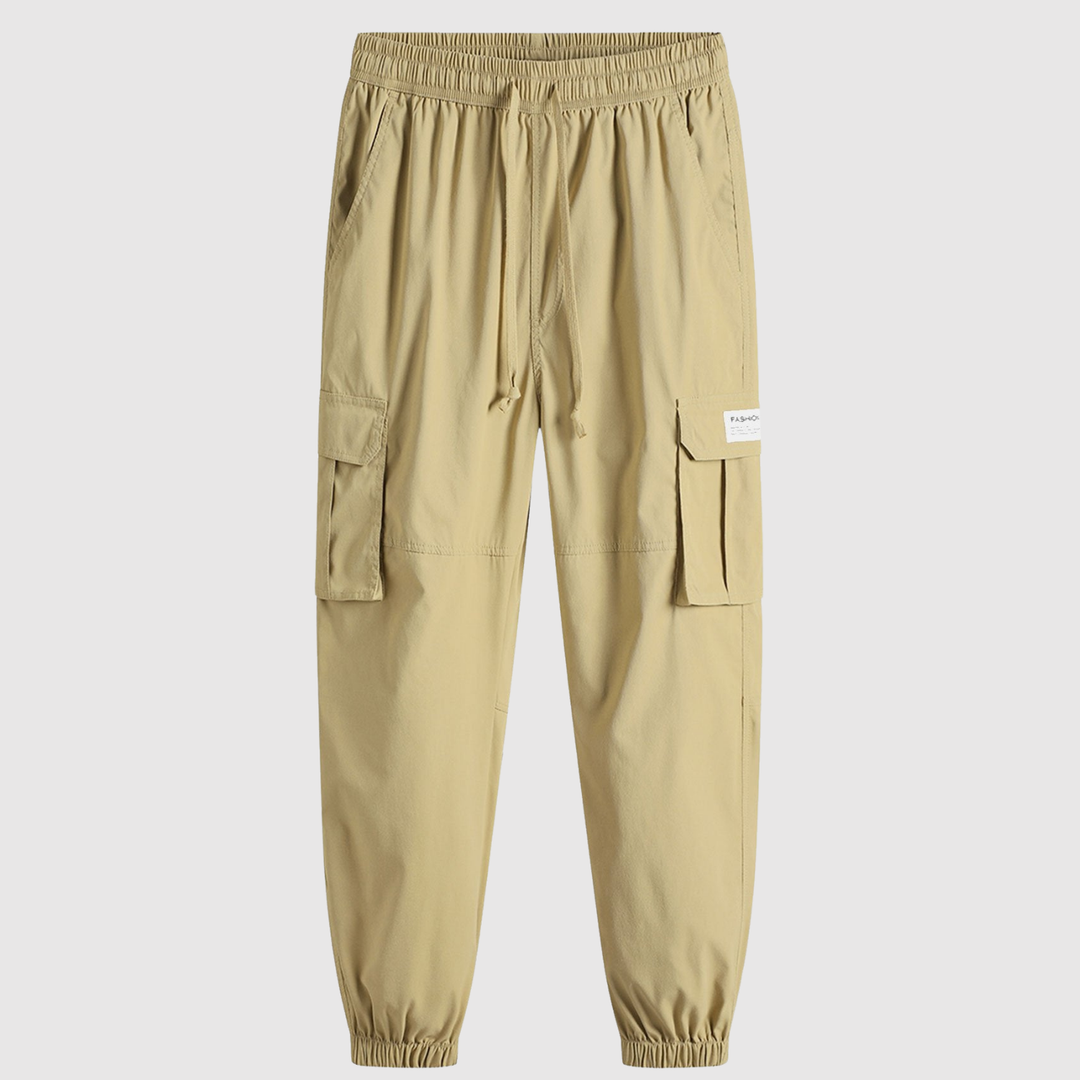 Mikkel – Cargo bikses ar griezuma detaļām