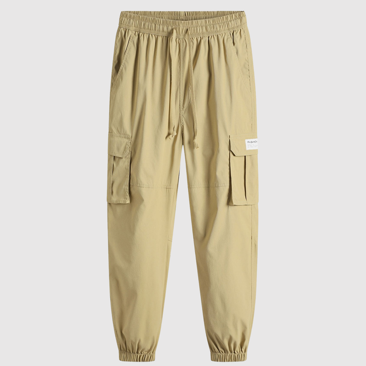 Mikkel – Cargo bikses ar griezuma detaļām