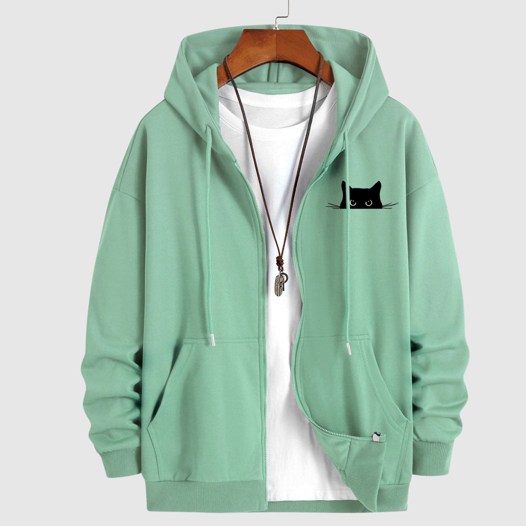 Søren - Stilīga kaķu hoodie