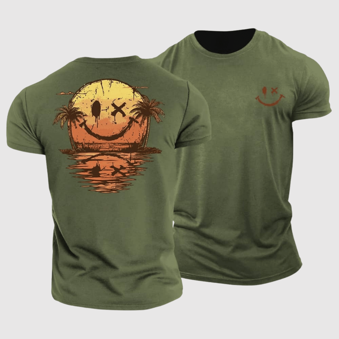 Emil - Vasaras Smiley T‑krekls