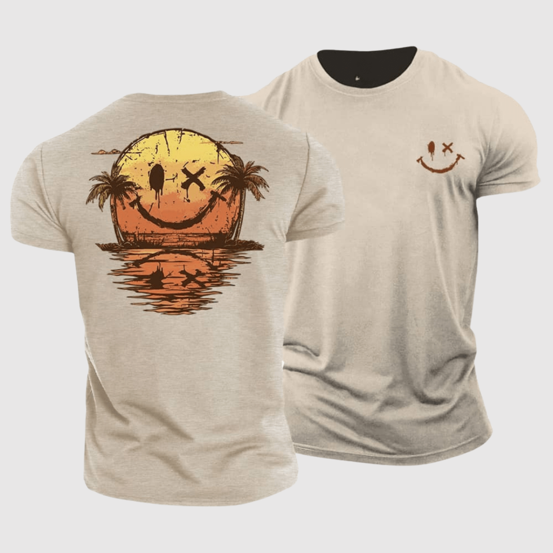 Emil - Vasaras Smiley T‑krekls