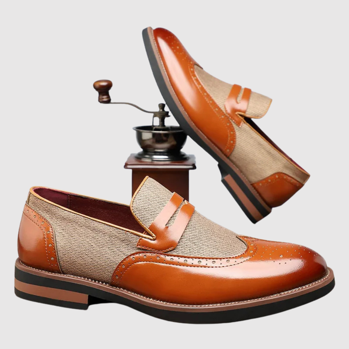 Leo – Ādas loafers ar metāla sprādzi