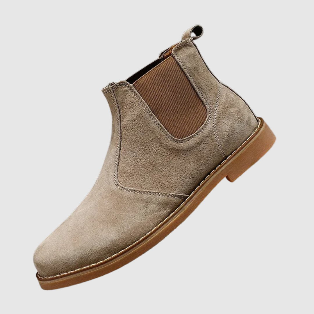 Bjørn – Klasicie Chelsea zābaki no zamšādas