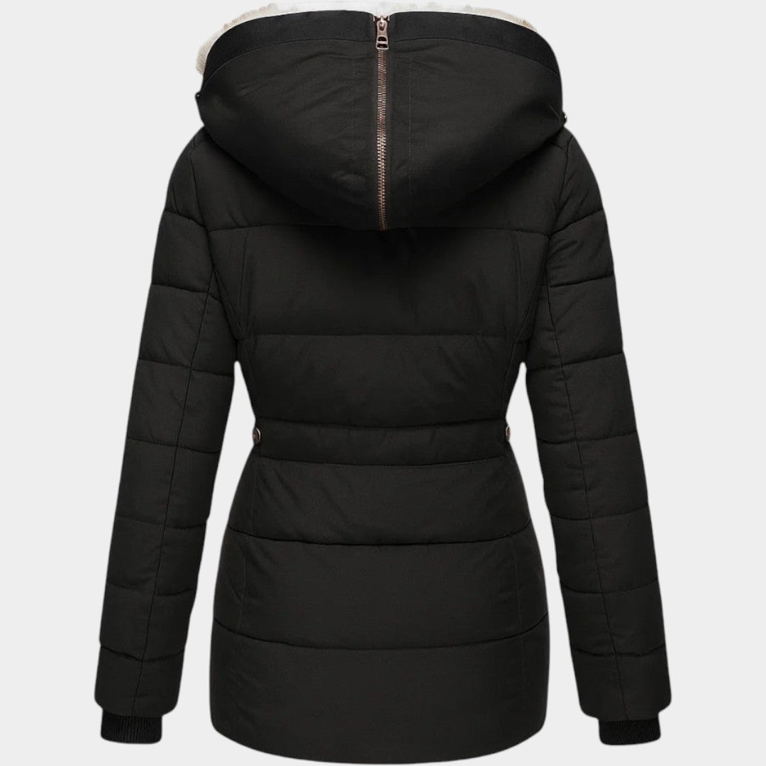 Elza – Silts ziemas mētelis ar vilnas oderi