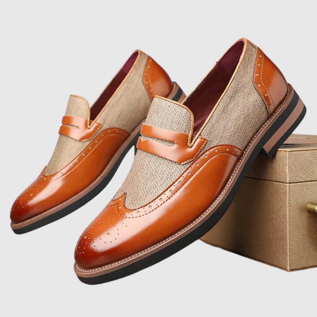 Leo – Ādas loafers ar metāla sprādzi