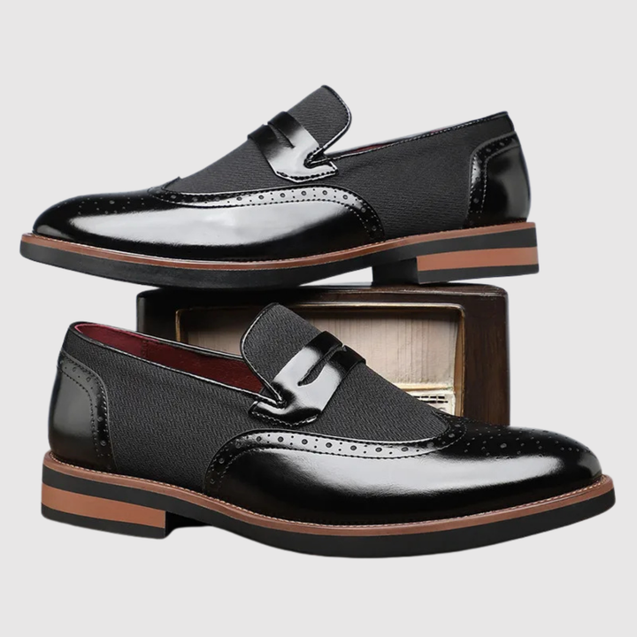 Leo – Ādas loafers ar metāla sprādzi