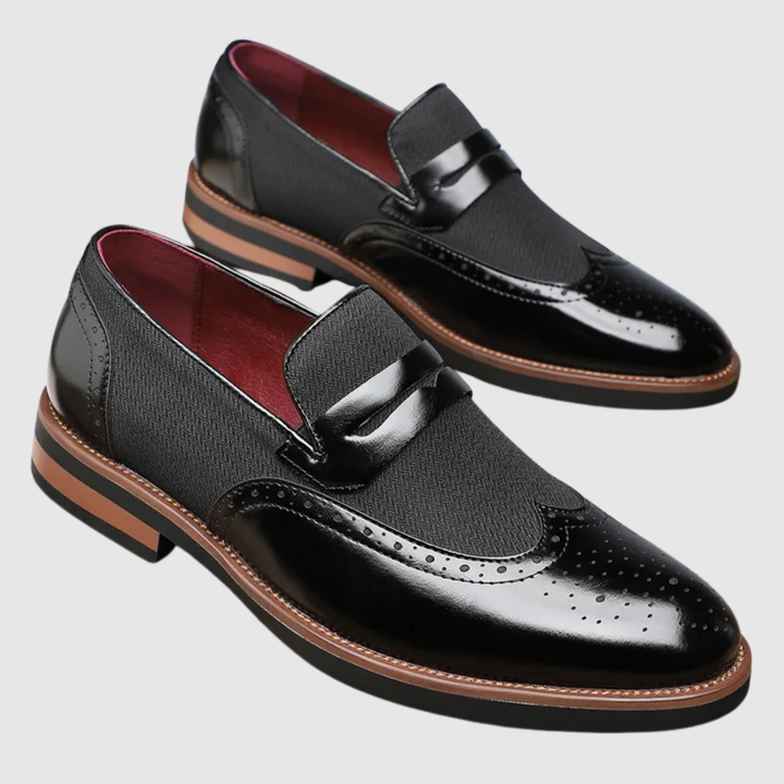 Leo – Ādas loafers ar metāla sprādzi