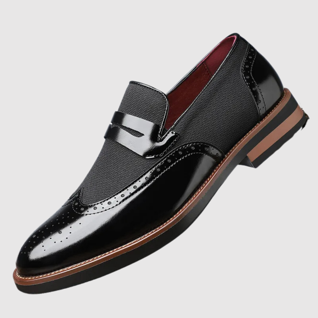 Leo – Ādas loafers ar metāla sprādzi