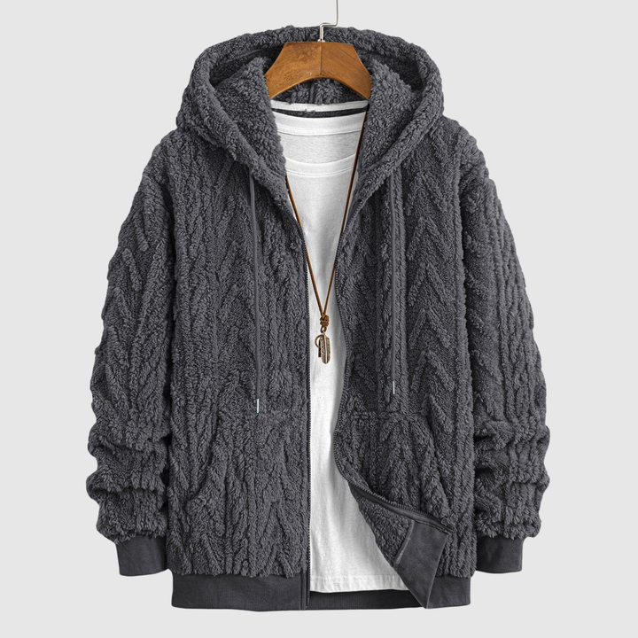 Søren - Luksusa Fleece Kapuce Jaka