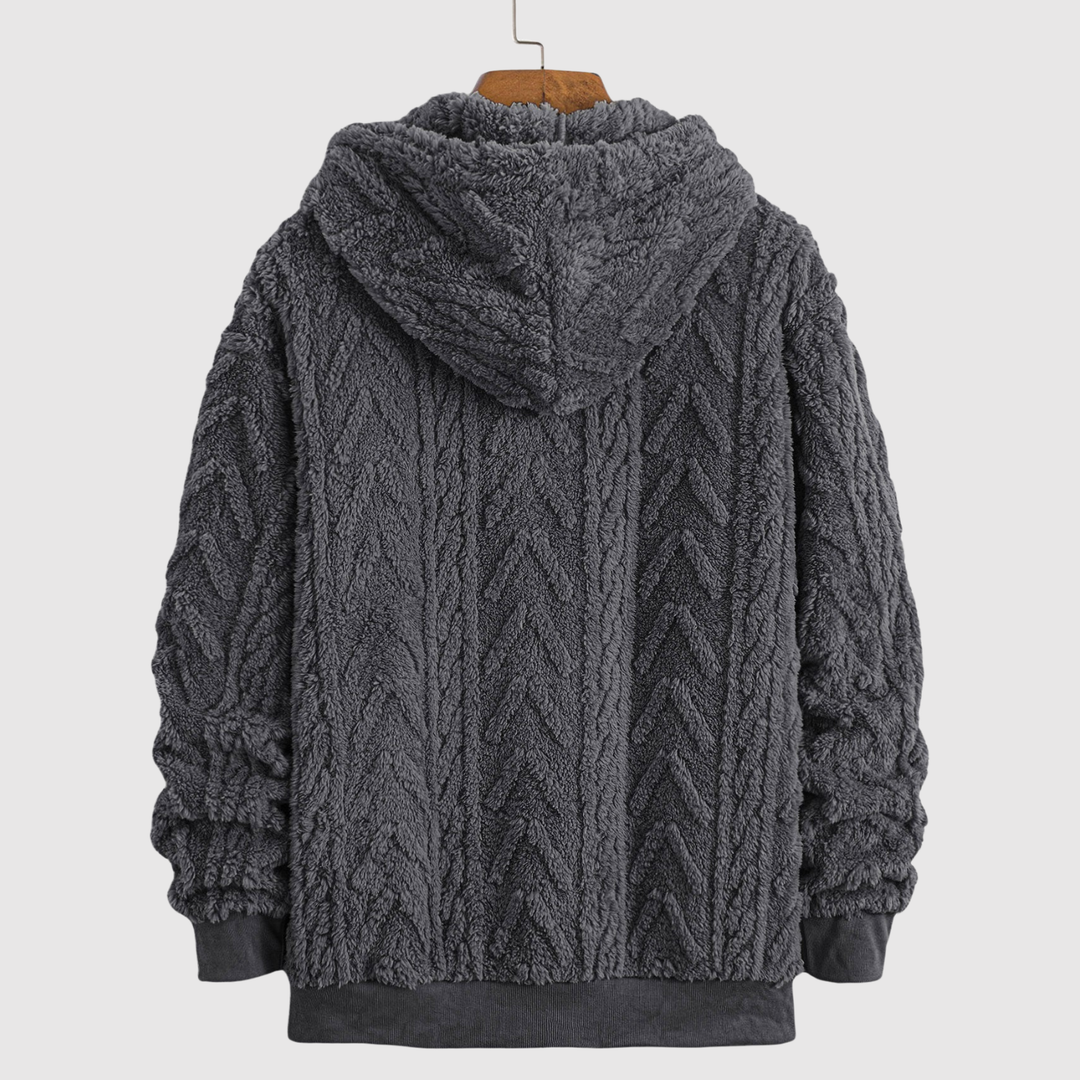 Søren - Luksusa Fleece Kapuce Jaka