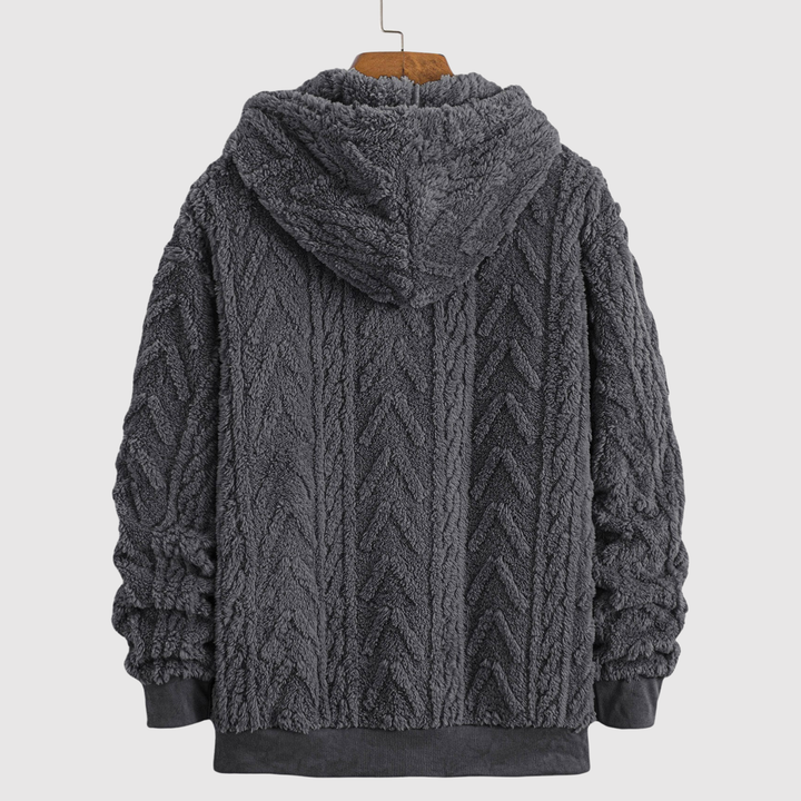 Søren - Luksusa Fleece Kapuce Jaka