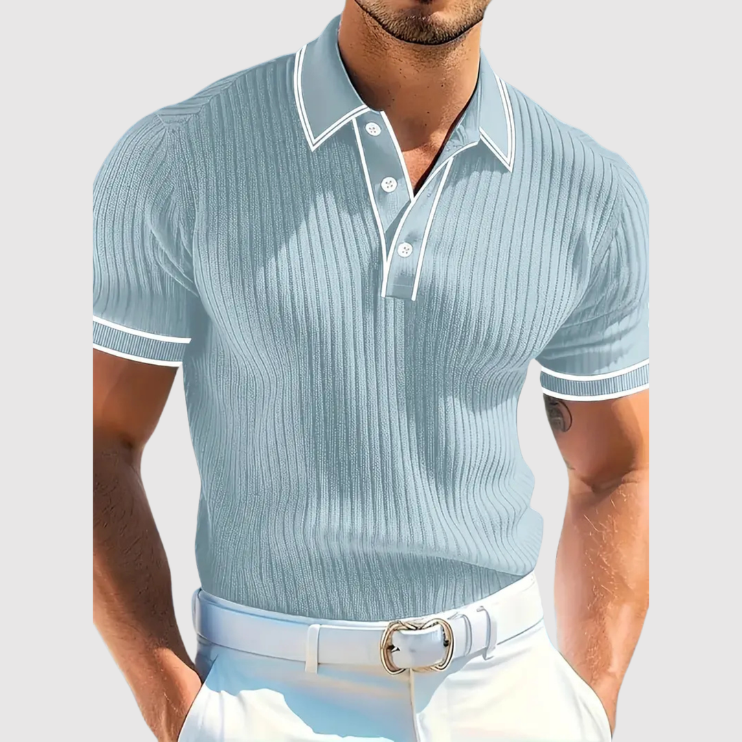 Emil - Patīkama struktūrēta polo krekls