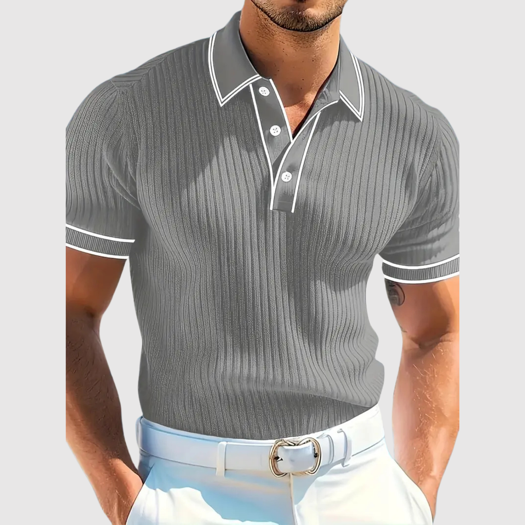 Emil - Patīkama struktūrēta polo krekls