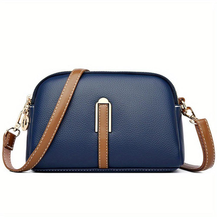Mila Litchi Ādas Crossbody Soma
