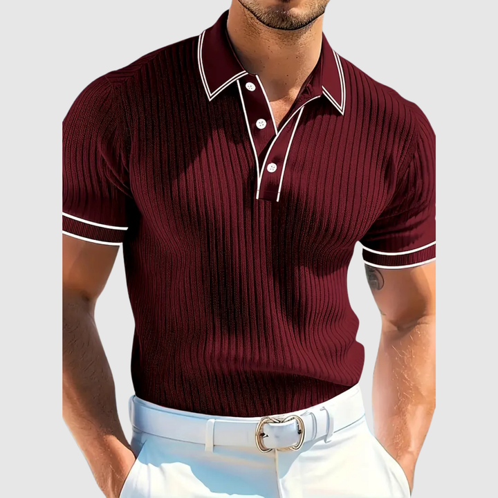 Emil - Patīkama struktūrēta polo krekls