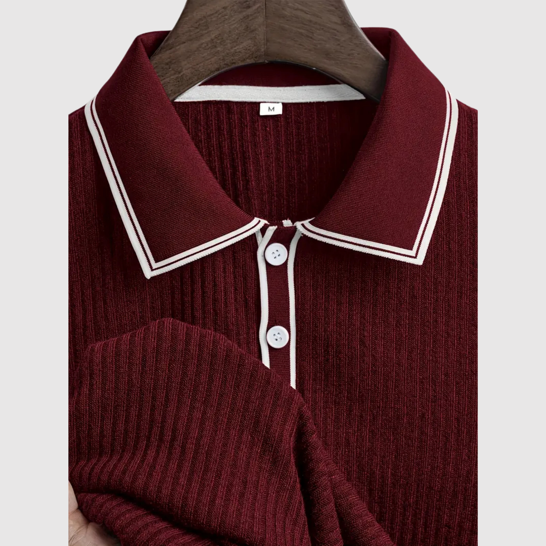 Emil - Patīkama struktūrēta polo krekls