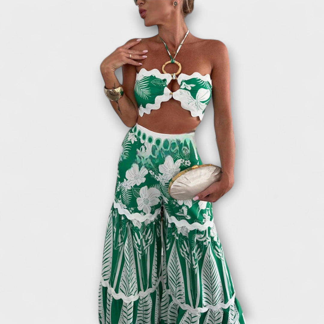 Zella - Gredzenu komplekts ar volānu malu Cassie