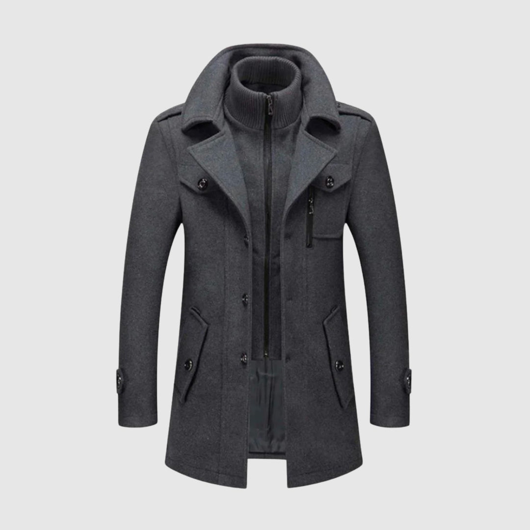 Nikolaj - Mūsdienīga vilnas mētelis