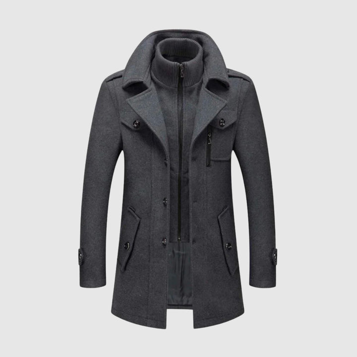 Nikolaj - Mūsdienīga vilnas mētelis