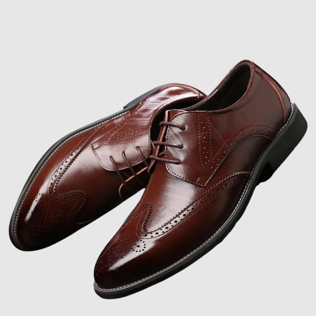 Lars – Klasiskie vīriešu apavi ar brogue detaļām