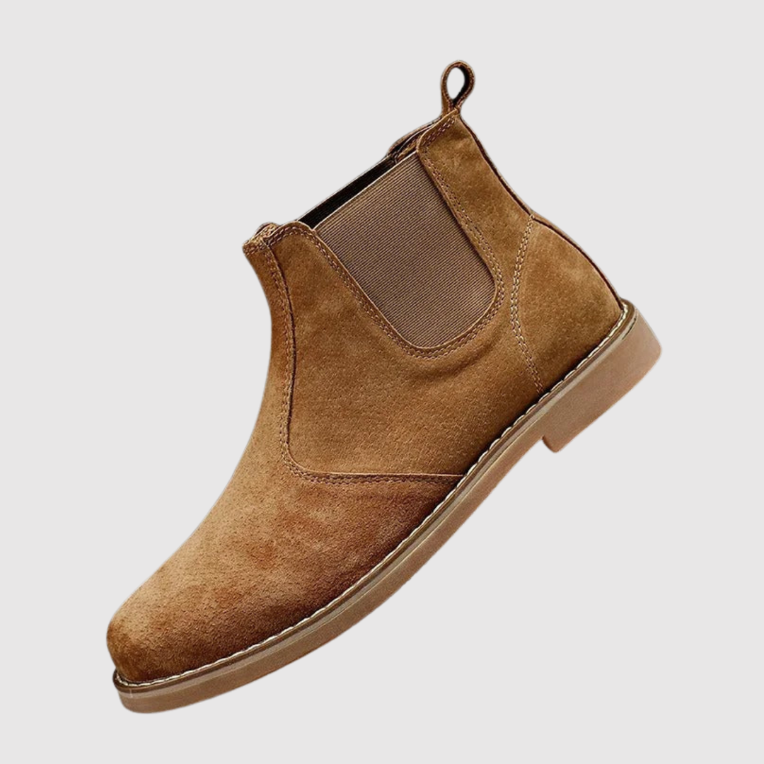 Bjørn – Klasicie Chelsea zābaki no zamšādas