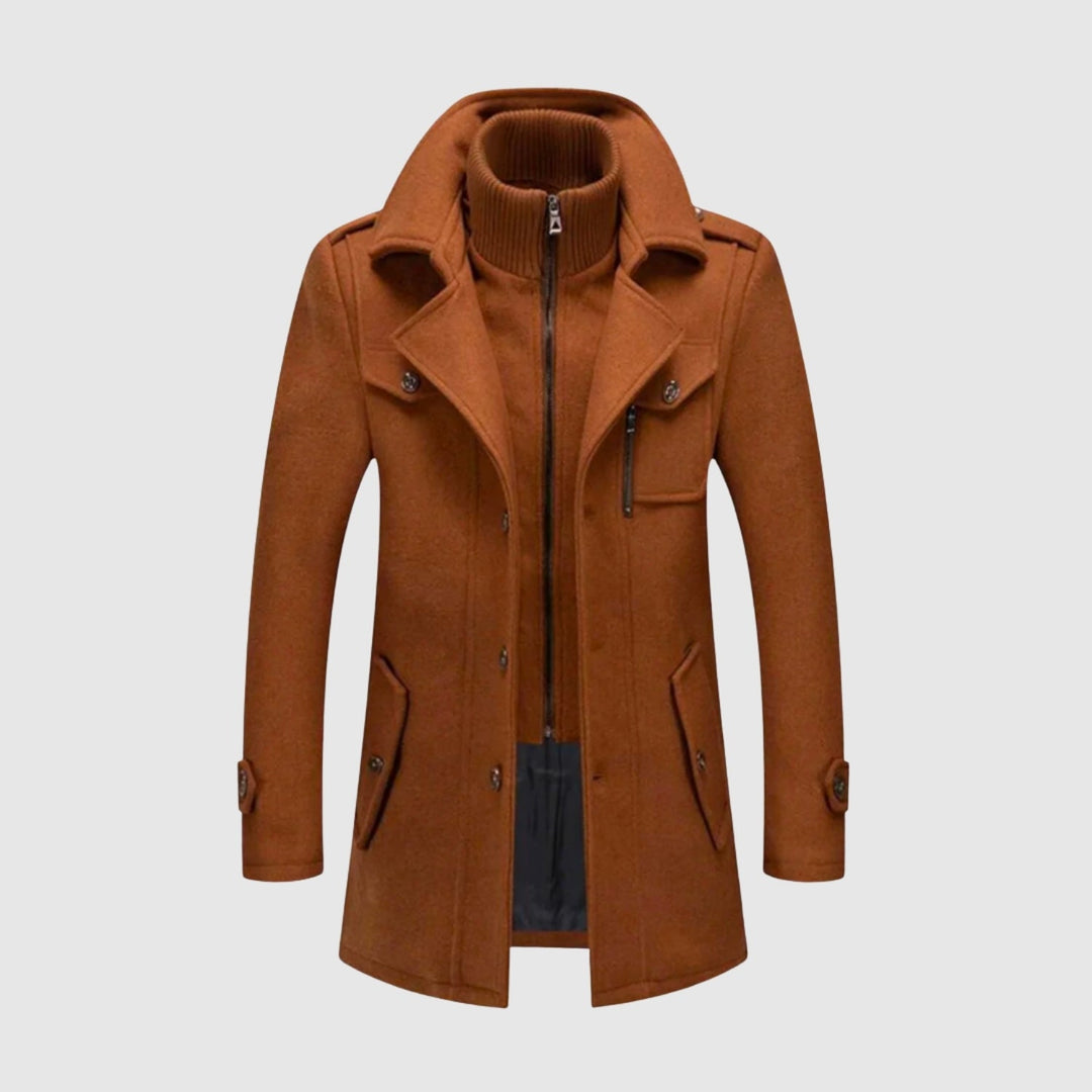 Nikolaj - Mūsdienīga vilnas mētelis