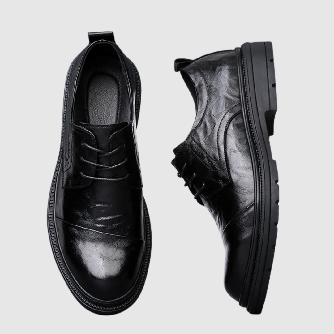 Niels – Modernas vīriešu kurpes no ādas ar izturīgu zoli