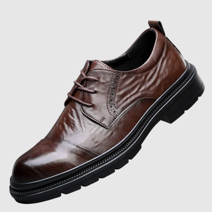 Niels – Modernas vīriešu kurpes no ādas ar izturīgu zoli