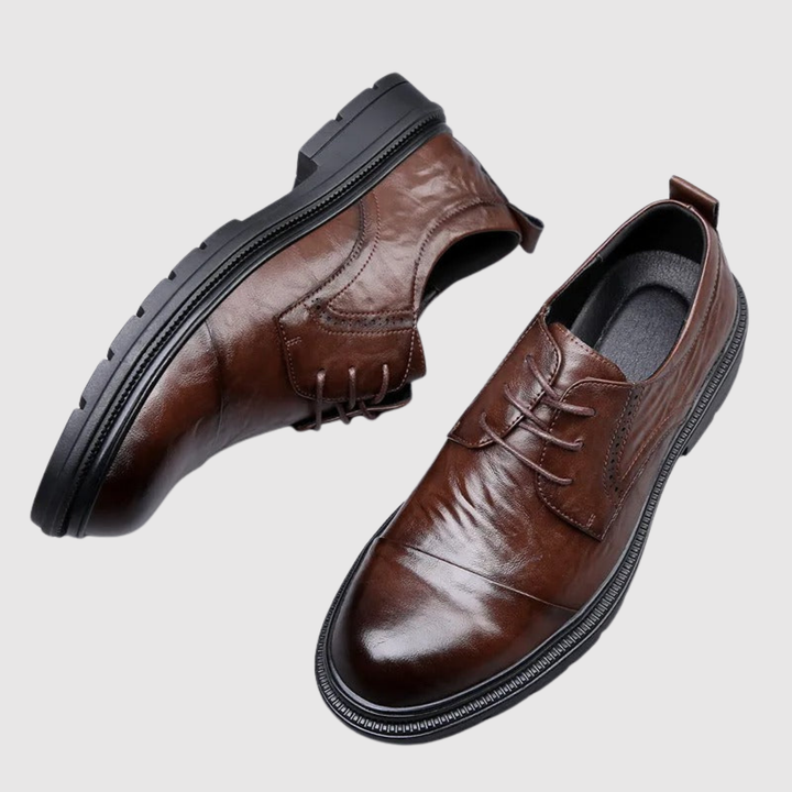 Niels – Modernas vīriešu kurpes no ādas ar izturīgu zoli