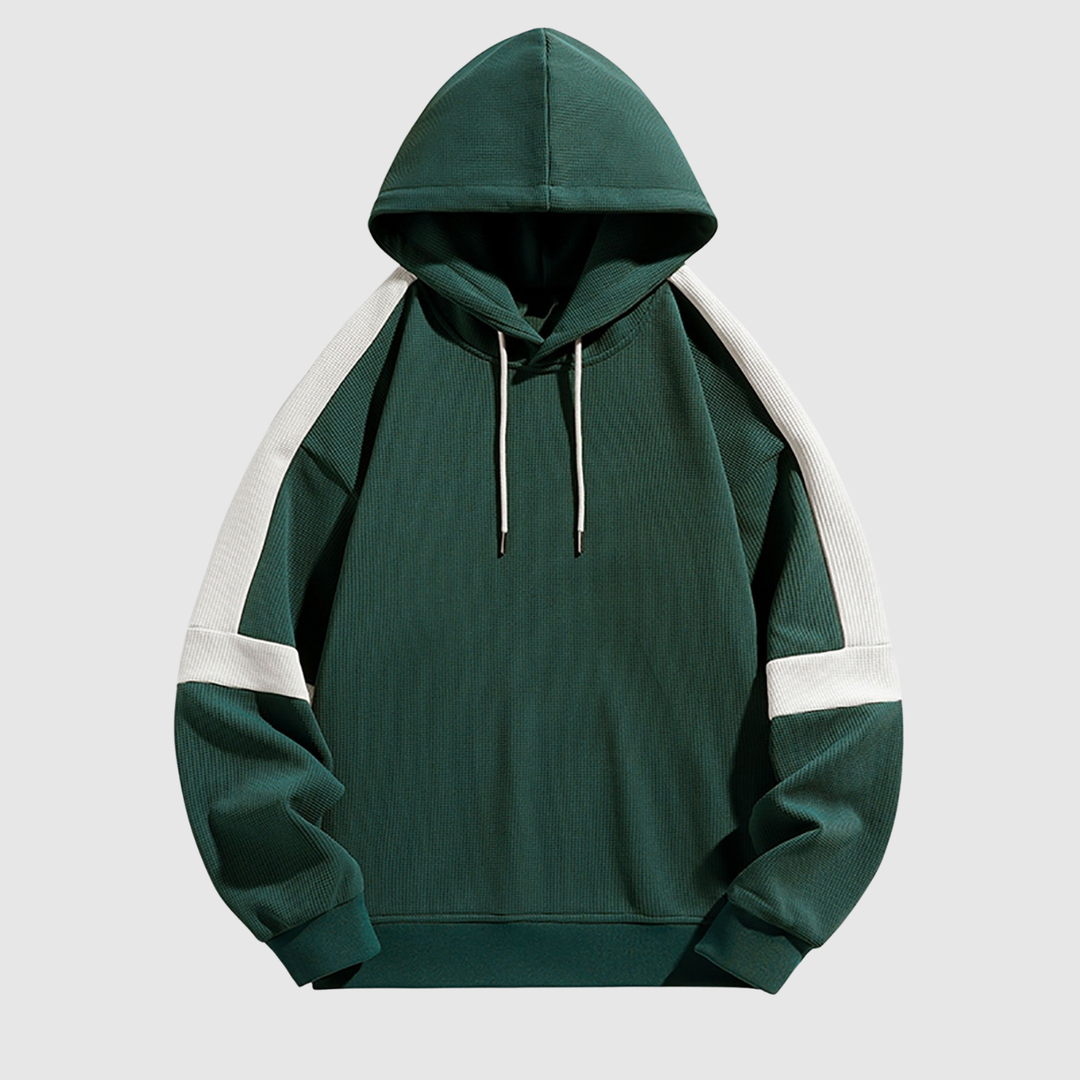 Klaus – Hoodie ar kontrastkrāsu piedurknēm