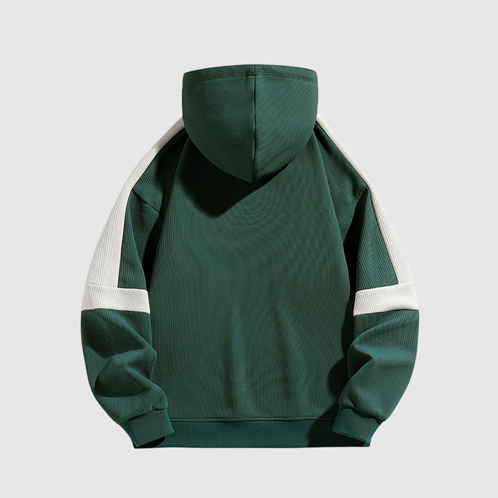 Klaus – Hoodie ar kontrastkrāsu piedurknēm