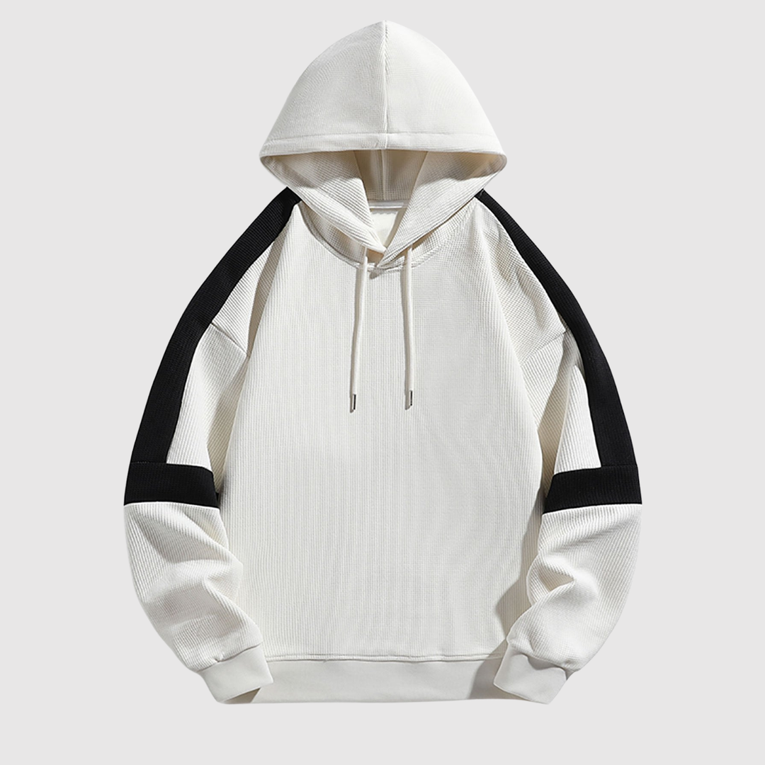 Klaus – Hoodie ar kontrastkrāsu piedurknēm